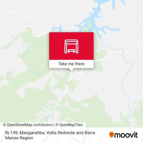 Rj-149, Mangaratiba map