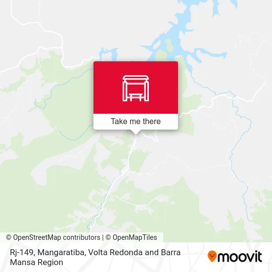 Rj-149, Mangaratiba map