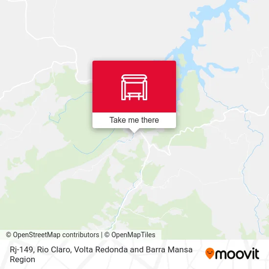 Rj-149, Rio Claro map