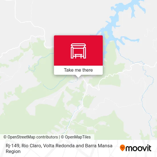 Rj-149, Rio Claro map