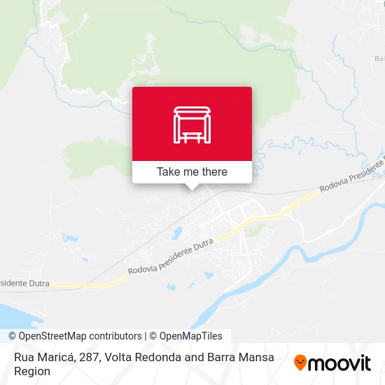 Rua Maricá, 287 map