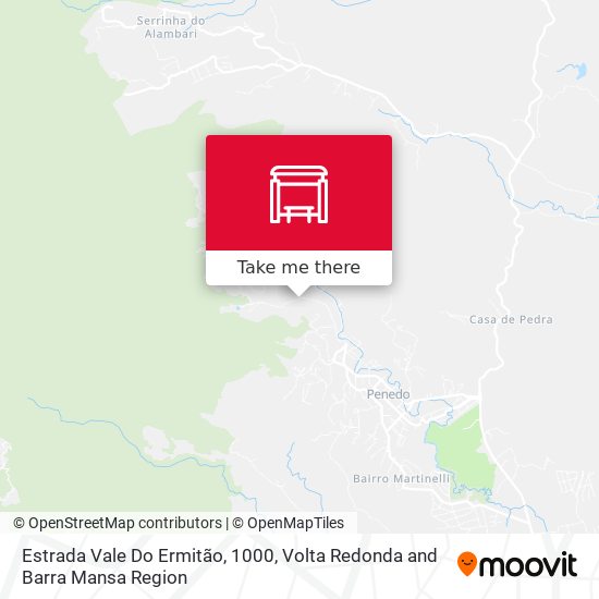 Estrada Vale Do Ermitão, 1000 map