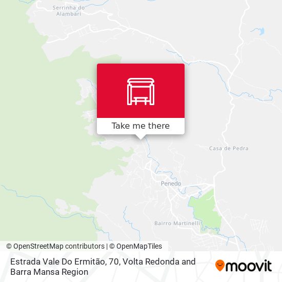 Estrada Vale Do Ermitão, 70 map