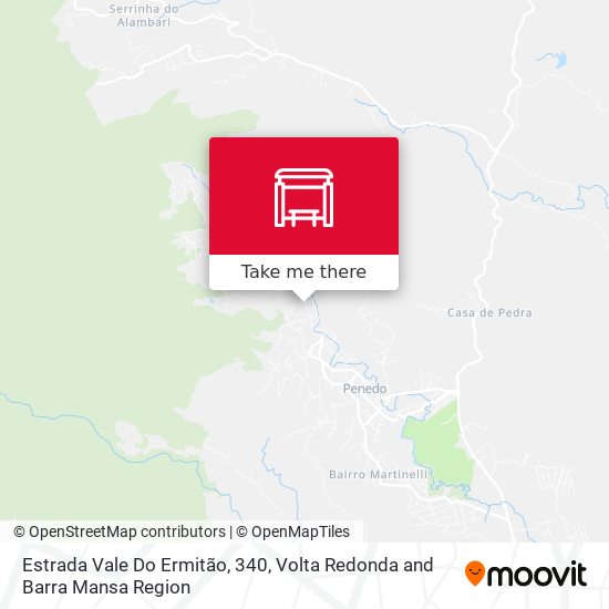 Estrada Vale Do Ermitão, 340 map
