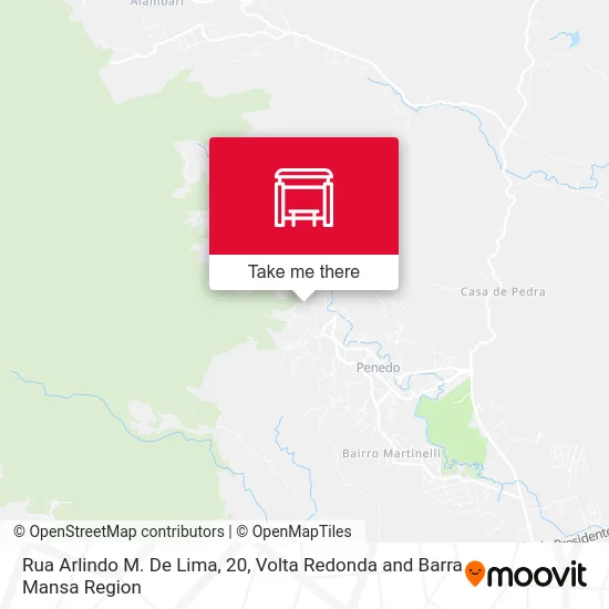 Rua Arlindo M. De Lima, 20 map