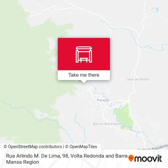 Rua Arlindo M. De Lima, 98 map