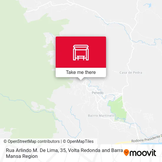 Rua Arlindo M. De Lima, 35 map