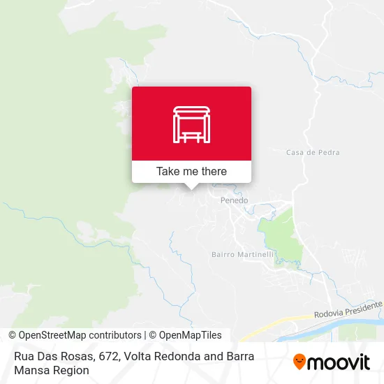 Rua Das Rosas, 672 map