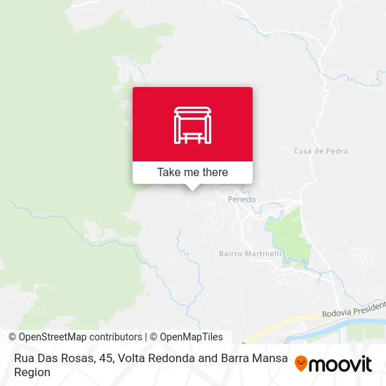 Rua Das Rosas, 45 map