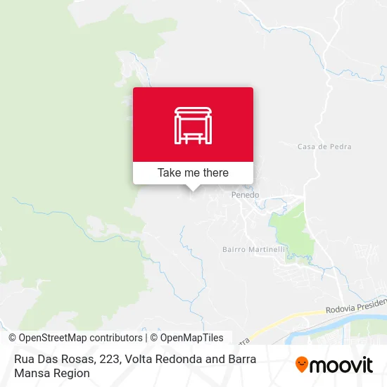 Rua Das Rosas, 223 map