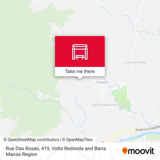 Rua Das Rosas, 419 map