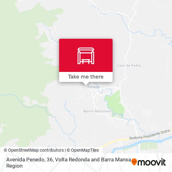 Avenida Penedo, 36 map
