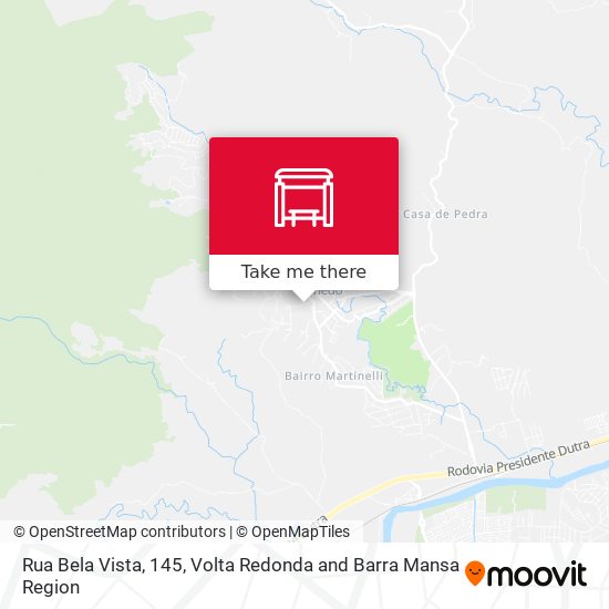 Rua Bela Vista, 145 map