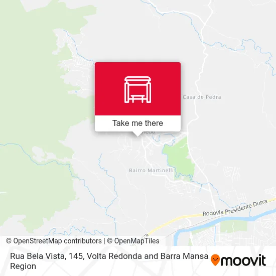 Rua Bela Vista, 145 map