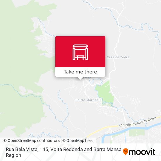 Rua Bela Vista, 145 map