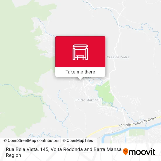 Rua Bela Vista, 145 map