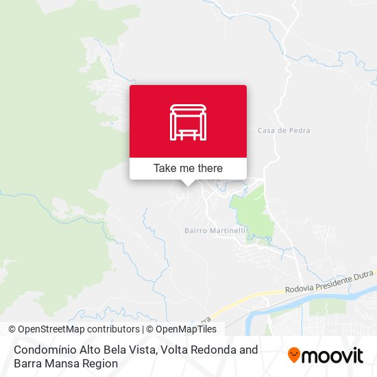Condomínio Alto Bela Vista map