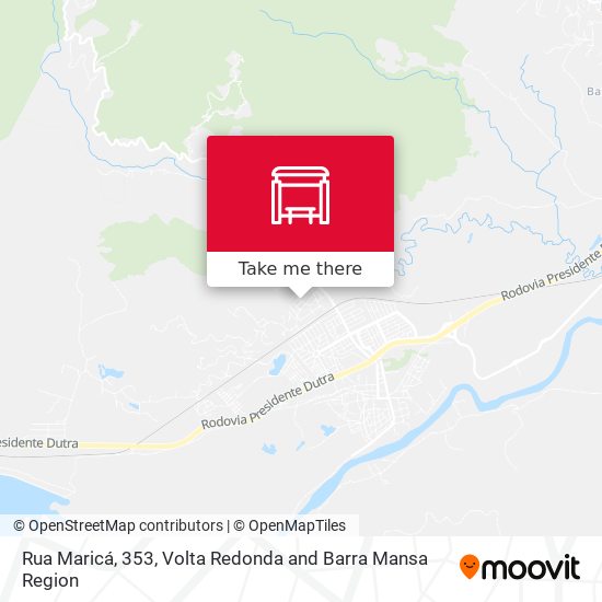 Rua Maricá, 353 map