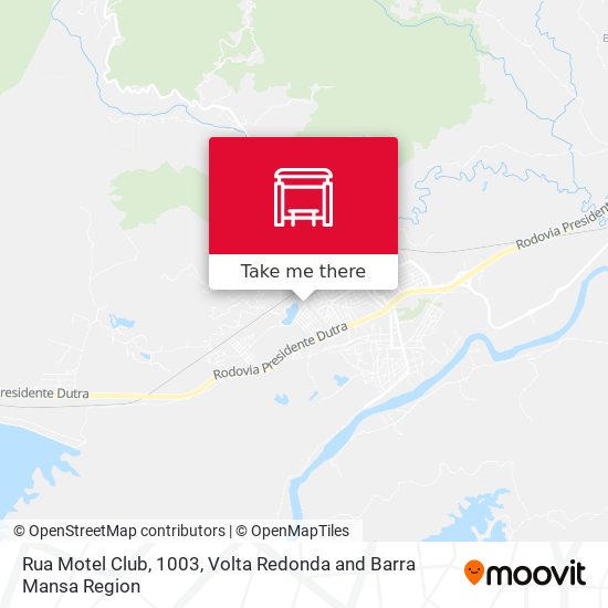 Rua Motel Club, 1003 map