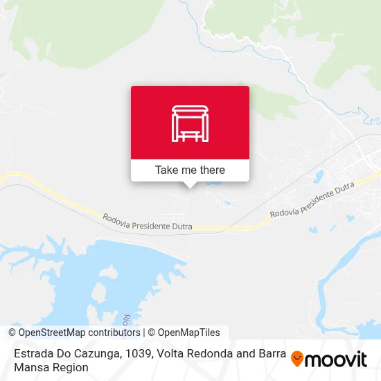 Estrada Do Cazunga, 1039 map