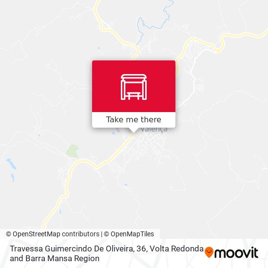 Travessa Guimercindo De Oliveira, 36 map