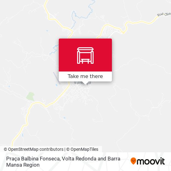 Mapa Praça Balbina Fonseca