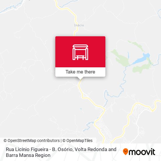Rua Licínio Figueira - B. Osório map