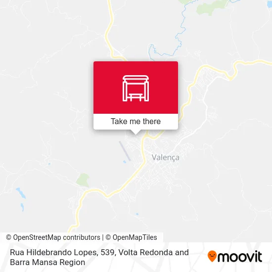 Rua Hildebrando Lopes, 539 map