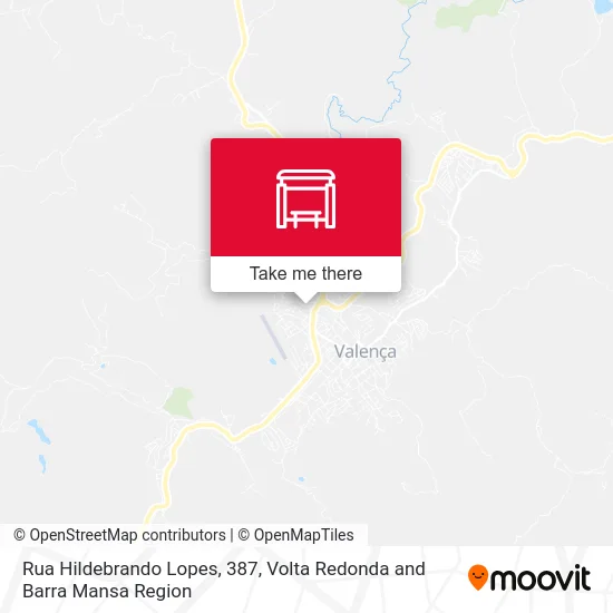 Rua Hildebrando Lopes, 387 map