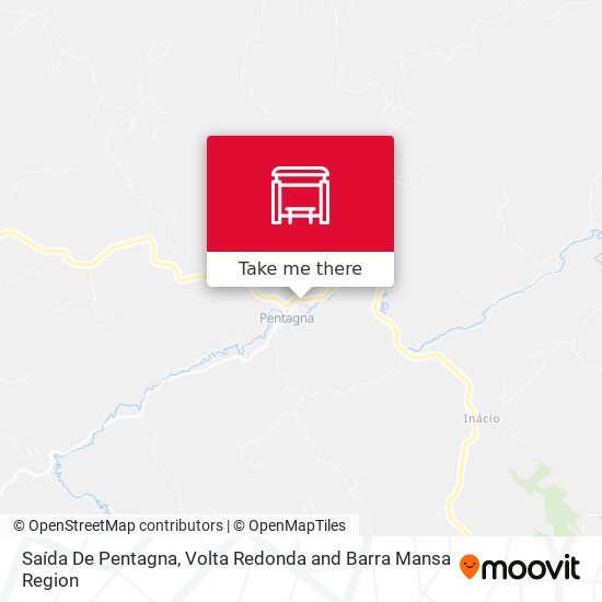 Saída De Pentagna map
