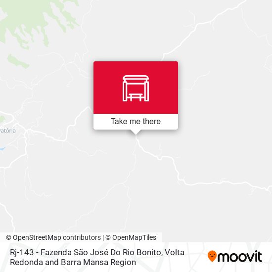 Rj-143 - Fazenda São José Do Rio Bonito map