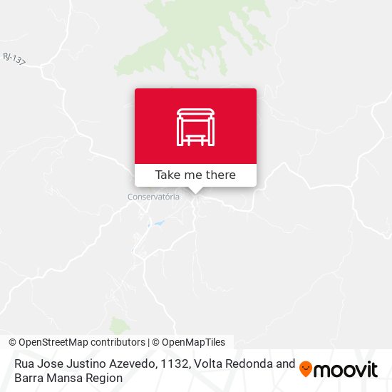 Mapa Rua Jose Justino Azevedo, 1132