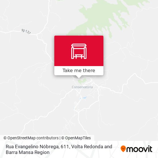 Rua Evangelino Nóbrega, 611 map