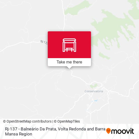 Rj-137 - Balneário Da Prata map
