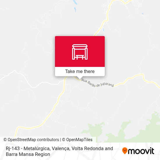 Rj-143 - Metalúrgica, Valença map