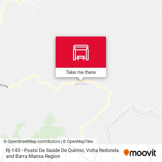 Rj-143 - Posto De Saúde De Quirino map