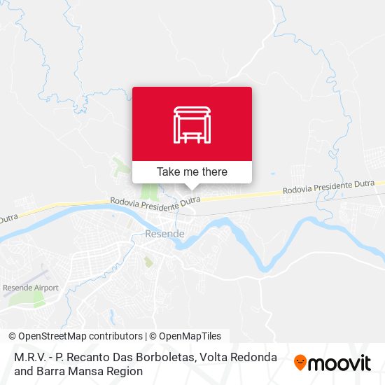 Mapa M.R.V. - P. Recanto Das Borboletas