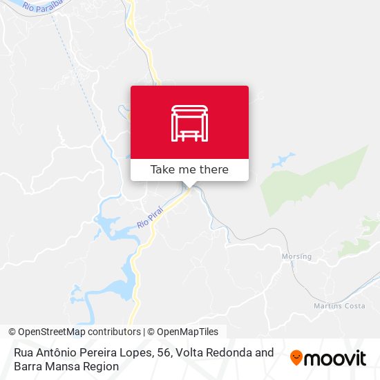 Rua Antônio Pereira Lopes, 56 map