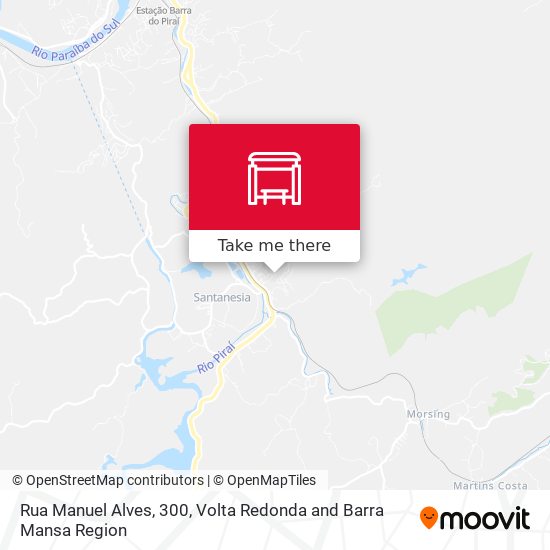 Rua Manuel Alves, 300 map