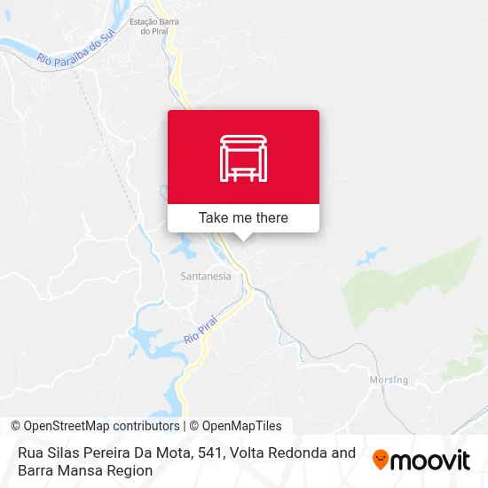 Rua Silas Pereira Da Mota, 541 map
