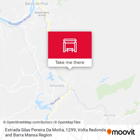 Estrada Silas Pereira Da Motta, 1299 map