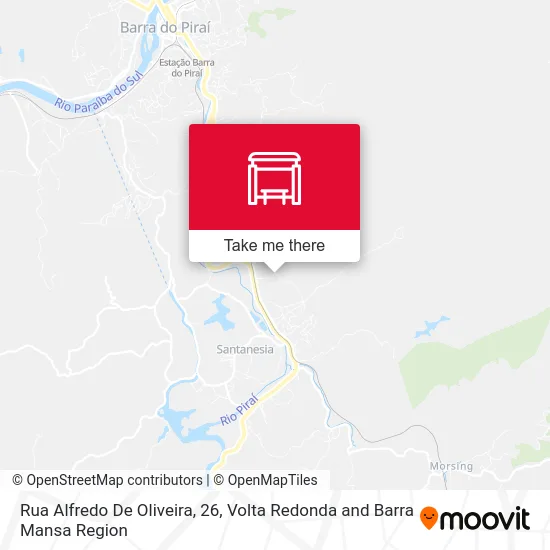 Rua Alfredo De Oliveira, 26 map