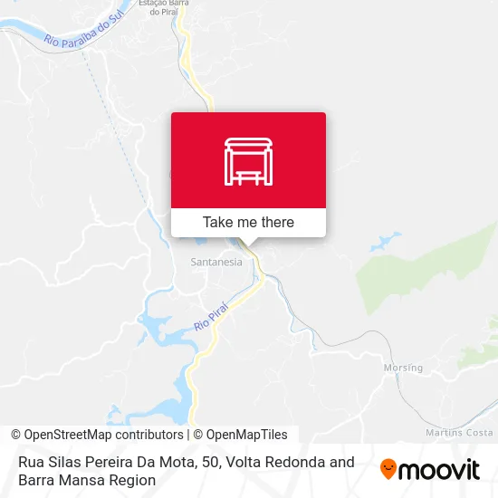 Rua Silas Pereira Da Mota, 50 map