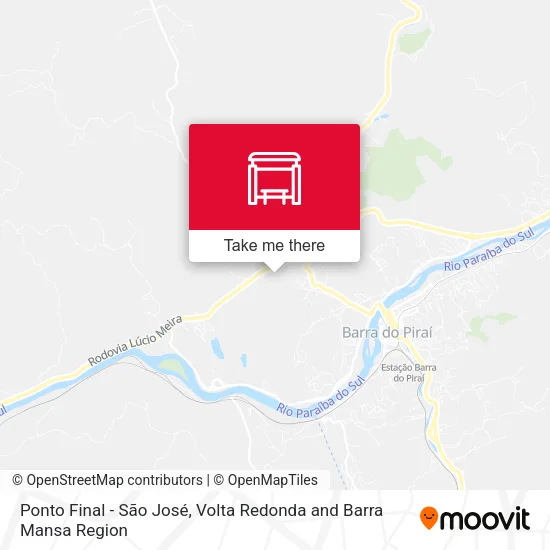 Ponto Final - São José map