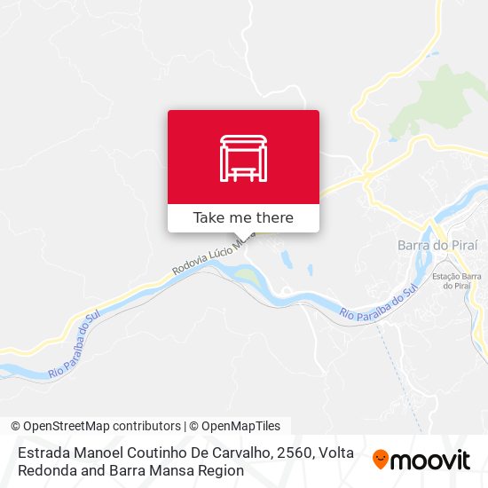 Estrada Manoel Coutinho De Carvalho, 2560 map