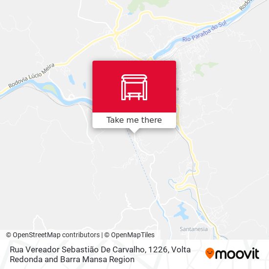Rua Vereador Sebastião De Carvalho, 1226 map