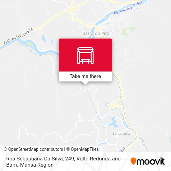 Rua Sebastiana Da Silva, 249 map