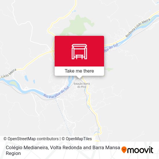 Colégio Medianeira map