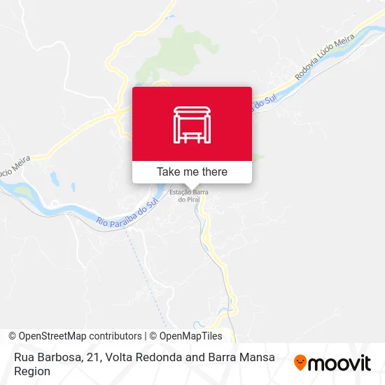 Rua Barbosa, 21 map