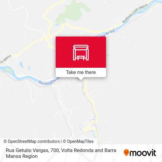 Rua Getulio Vargas, 700 map